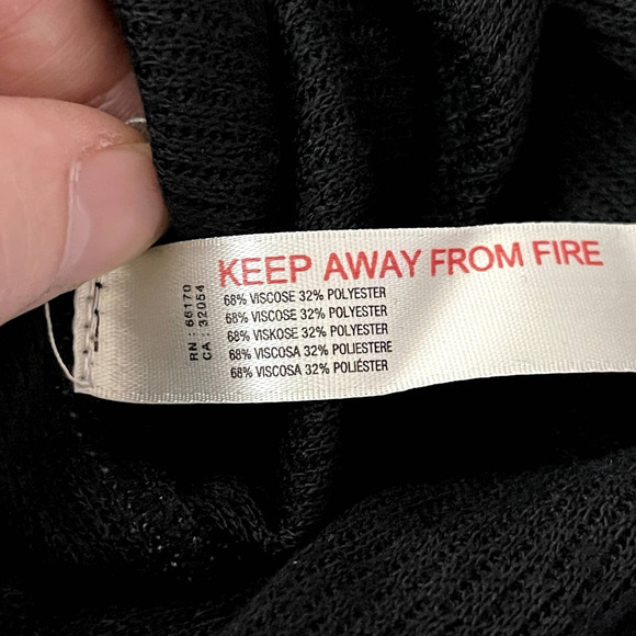 Free People Intimately FP Black Long Sleeve Sloane Bodysuit NWT Size Small - Picture 10 of 10